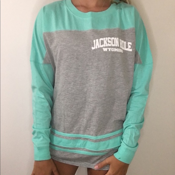 JACKSON HOLE WYOMING LONG SLEEVE TEE - Picture 3 of 4